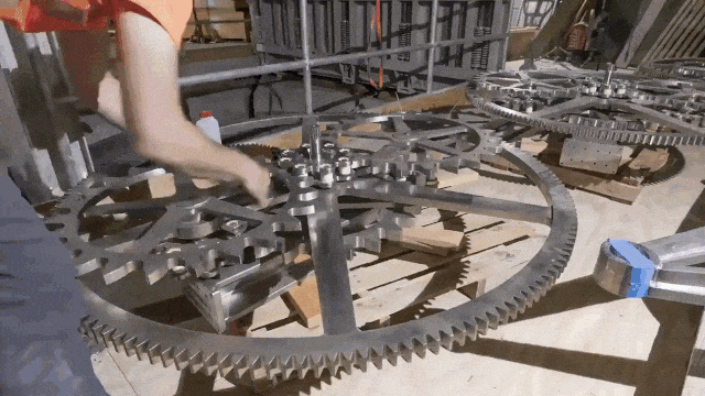 Long Now Clock Installation